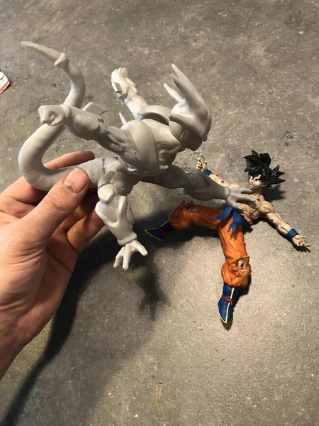 Cooler Vs Goku 3D Model Ready to Print