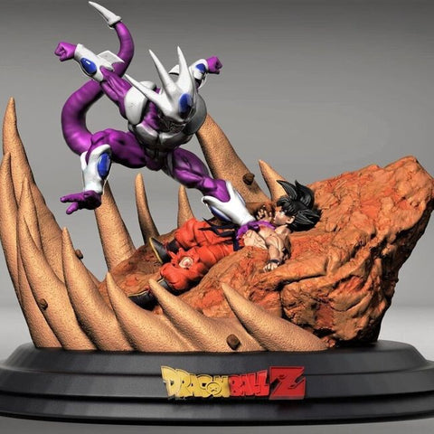 Cooler Vs Goku 3D Model Ready to Print