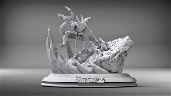 Cooler Vs Goku 3D Model Ready to Print