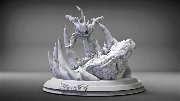 Cooler Vs Goku 3D Model Ready to Print
