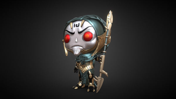 Corvus Glaive Funko 3D Model Ready to Print STL