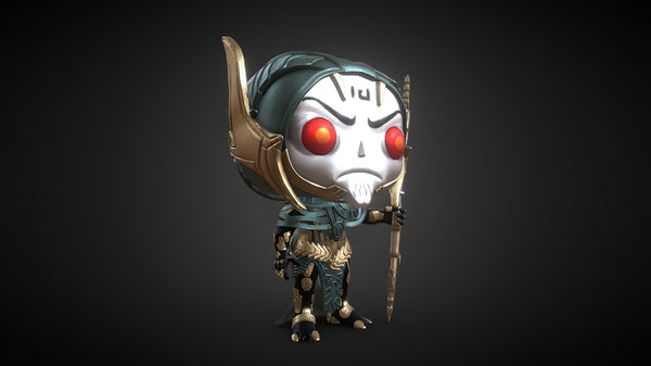 Corvus Glaive Funko 3D Model Ready to Print STL