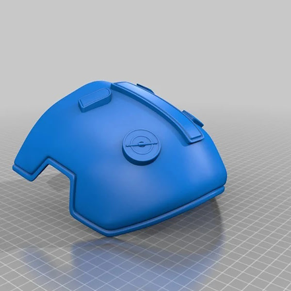 Cyberpunk 2077 Doctor Helmet STL 3D Print Files