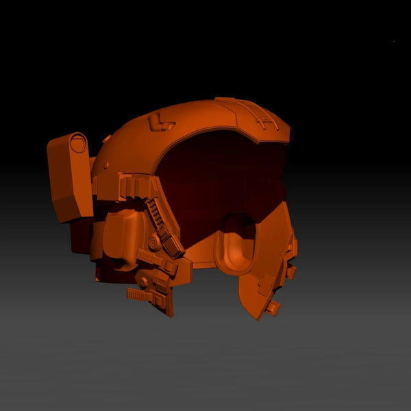 Cyberpunk 2077 Warrior Helmet STL 3D Print Files