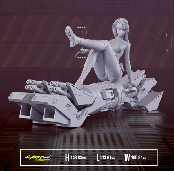 Cyberpunk Edgerunner Lucy Figure STL Ready to Print