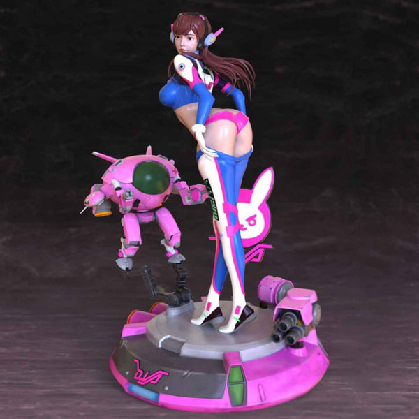 D.Va Overwatch Figures STL Ready to Print