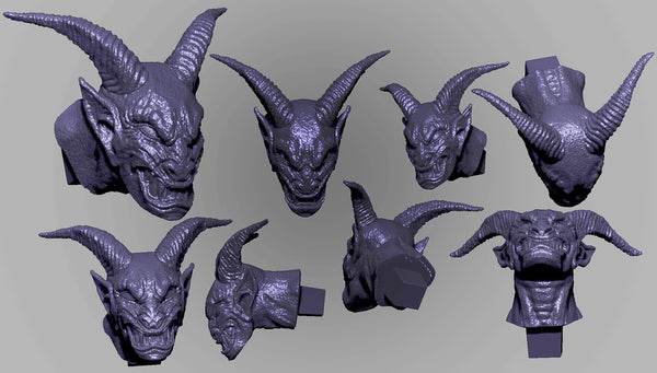 Daredevil Bust 3D Model Ready to Print STL