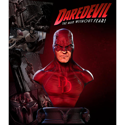 Daredevil Bust 3D Model Ready to Print STL