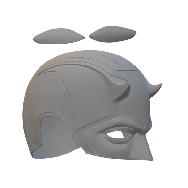 Daredevil Helmet 3D Model Ready to Print
