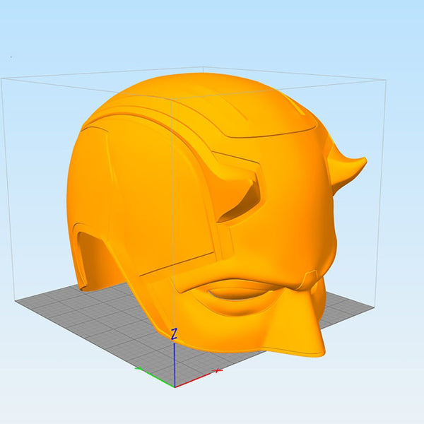 Daredevil Helmet 3D Model Ready to Print