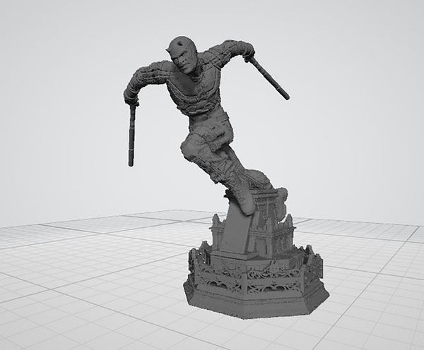 Daredevil 3D Model Ready to Print STL