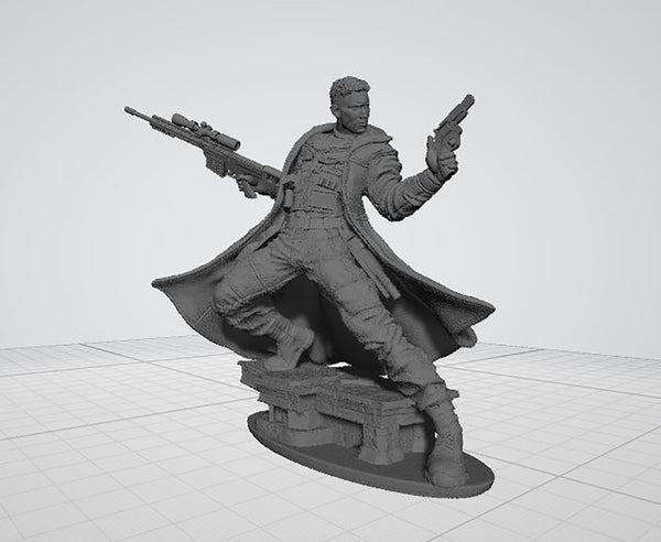 Punisher 3D Model Ready to Print STL