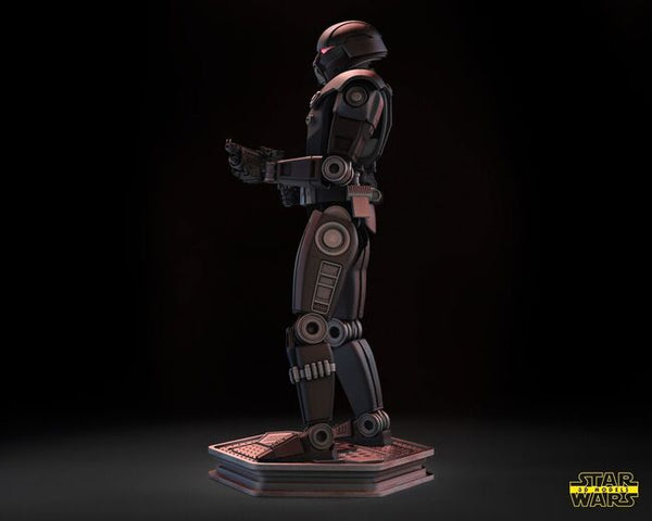Dark Trooper - Star Wars 3D Model Ready to Print
