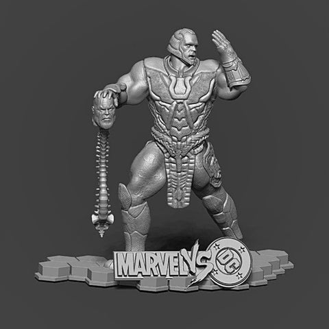 Darkseid vs Thanos 3D Model Ready to Print