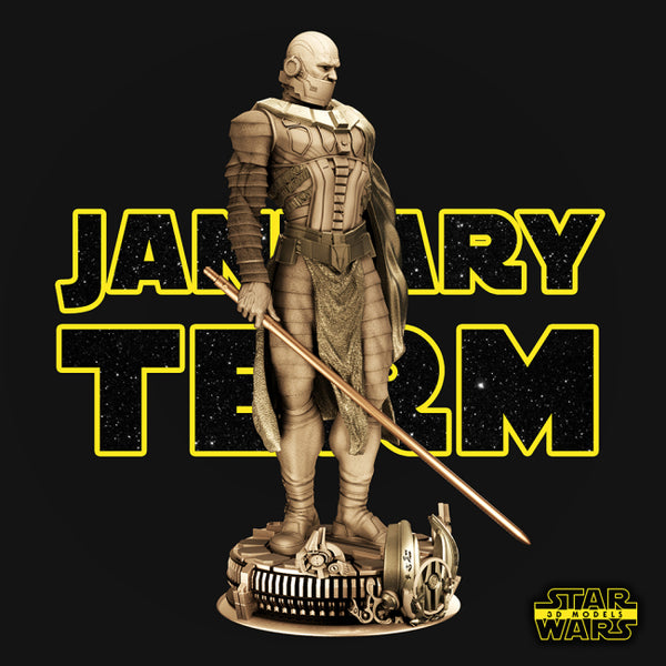 Darth Malak - Star Wars 3D Model Ready to Print