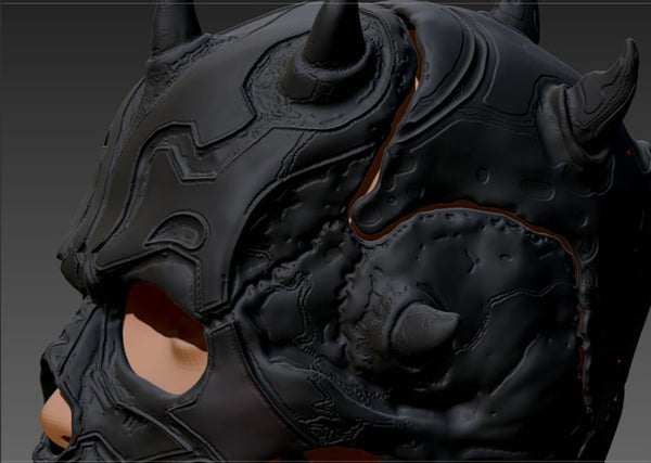 Darth Maul Skull Helmet 3D Model Ready to Print