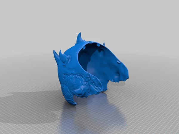 Darth Maul Skull Helmet 3D Model Ready to Print