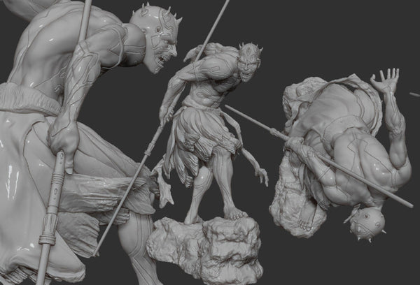 Darth Maul - Star Wars 3D Model Ready to Print