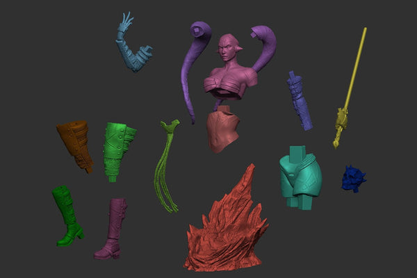 Darth Talon - Star Wars 3D Model Ready to Print