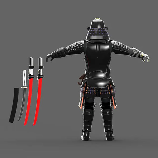 Darth Vader Samurai Cosplay Full Armor 3D Model Ready to Print