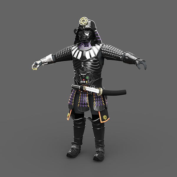 Darth Vader Samurai Cosplay Full Armor 3D Model Ready to Print
