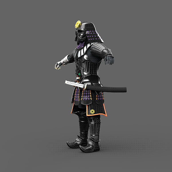 Darth Vader Samurai Cosplay Full Armor 3D Model Ready to Print