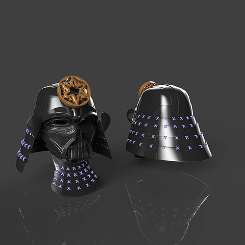 Darth Vader Samurai Helmet 3D Model Ready to Print