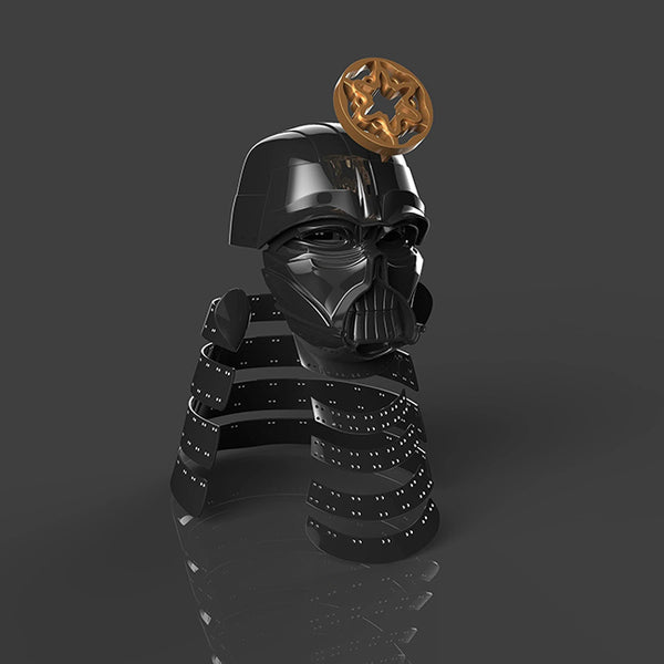 Darth Vader Samurai Helmet 3D Model Ready to Print