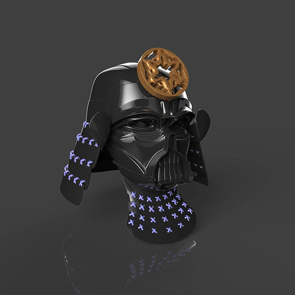 Darth Vader Samurai Helmet 3D Model Ready to Print