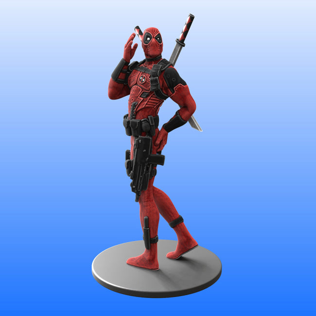 Deadpool 3D Model Ready to Print