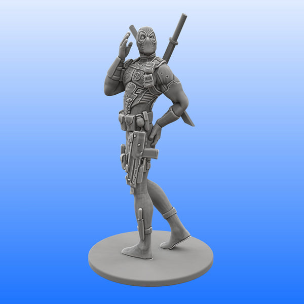 Deadpool 3D Model Ready to Print