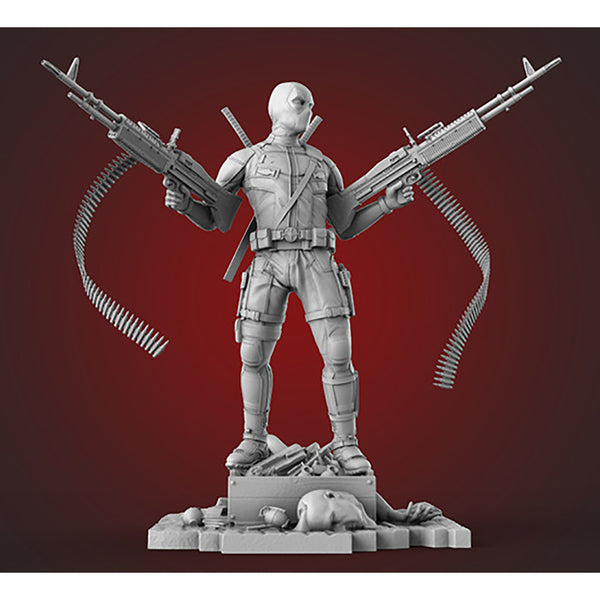 Deadpool 3D Model Ready to Print STL