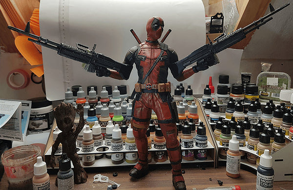 Deadpool 3D Model Ready to Print STL