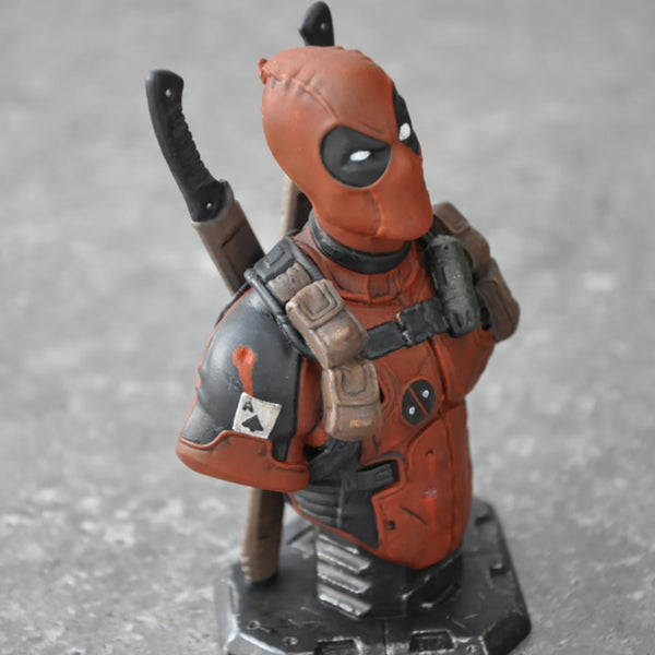 Deadpool Bust 3D Model Ready to Print STL