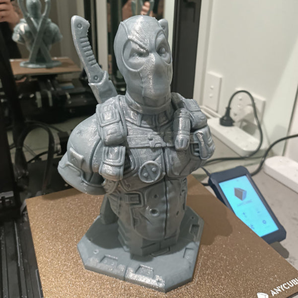 Deadpool Bust 3D Model Ready to Print STL