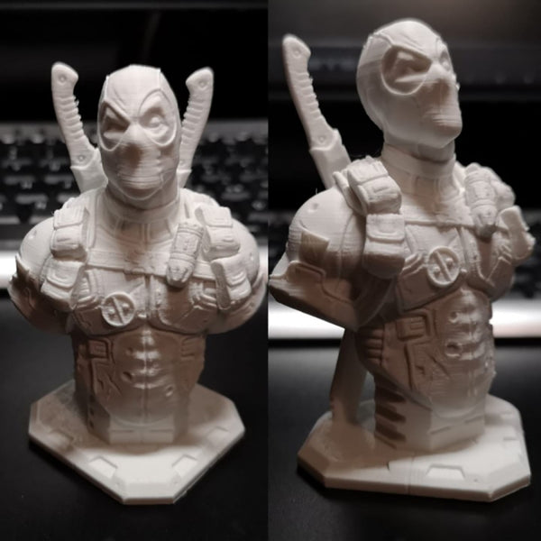 Deadpool Bust 3D Model Ready to Print STL