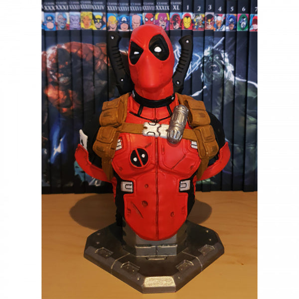 Deadpool Bust 3D Model Ready to Print STL