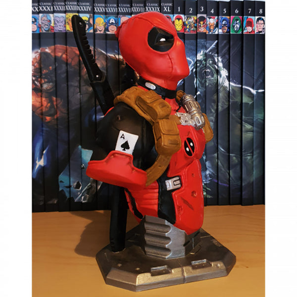 Deadpool Bust 3D Model Ready to Print STL