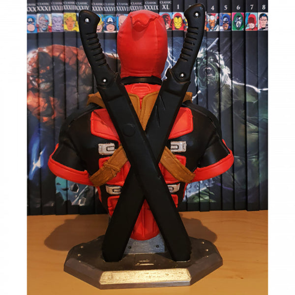 Deadpool Bust 3D Model Ready to Print STL