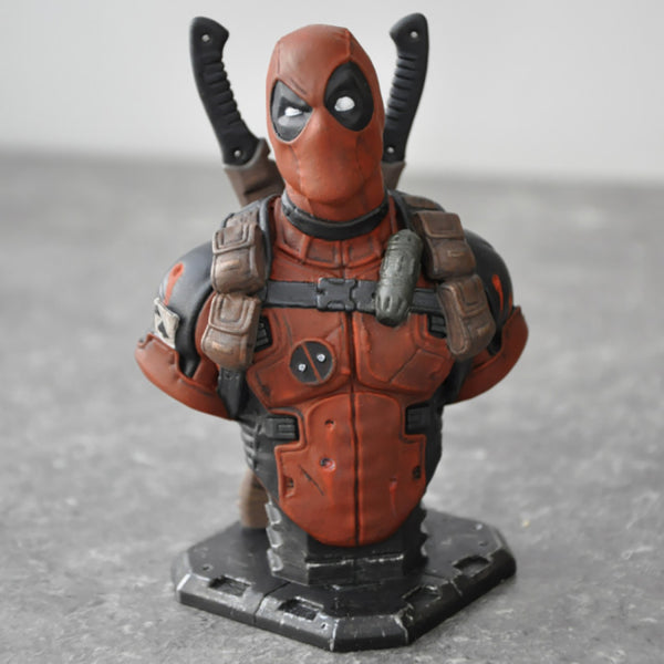 Deadpool Bust 3D Model Ready to Print STL