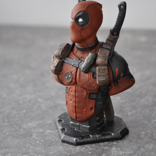 Deadpool Bust 3D Model Ready to Print STL