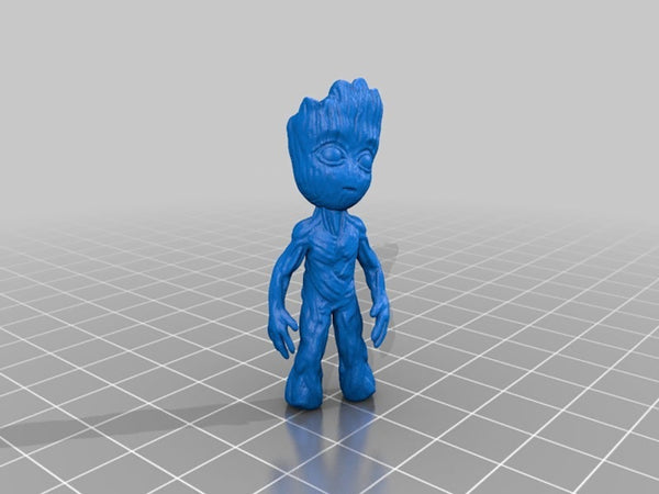 Deadpool vs Groot 3D Model Ready to Print STL