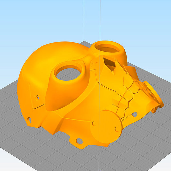 Death Gun Mask 3D Model Ready to Print