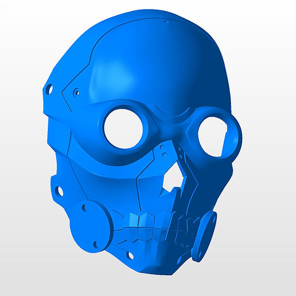 Death Gun Mask 3D Model Ready to Print