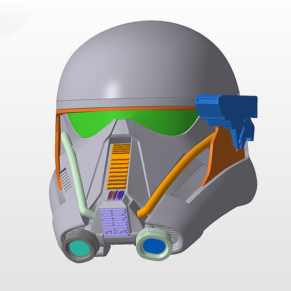 Death Trooper Full Armor from Star Wars 3D Model Ready to Print