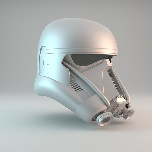 DeathTrooper Helmet on Star Wars 3D Model Ready to Print