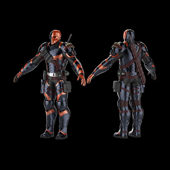 Deathstroke Arkham Knight Full Armor Suit 3D Model Ready to Print
