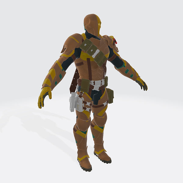Deathstroke Arkham Knight Full Armor Suit 3D Model Ready to Print