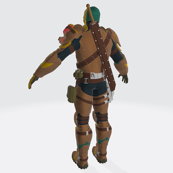 Deathstroke Arkham Knight Full Armor Suit 3D Model Ready to Print