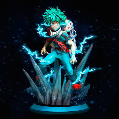 Deku and Eri 3D Model Ready to Print